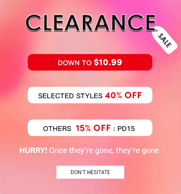 Shhhh, Early Clearance Event Access Is NOW Available! Upustyle